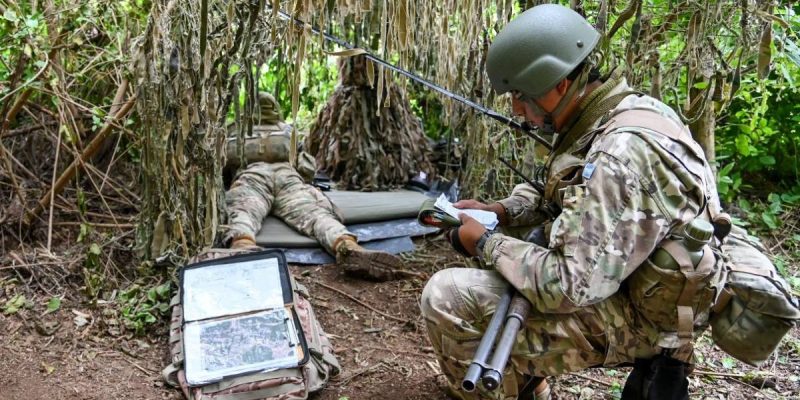 Despliegue de militares argentinos en la zona norte del país.